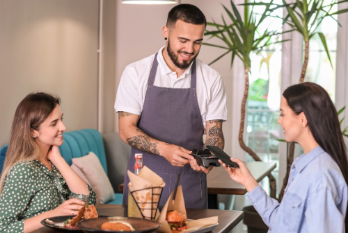 betaling in restaurant horeca